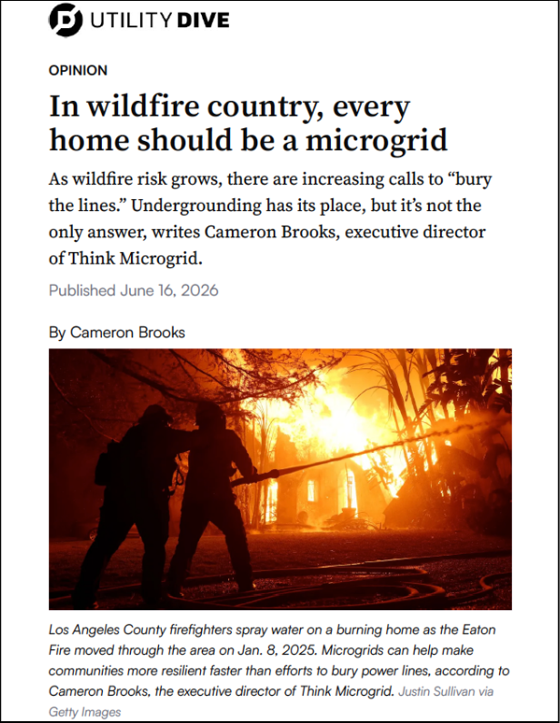 Wildfire Article Framed